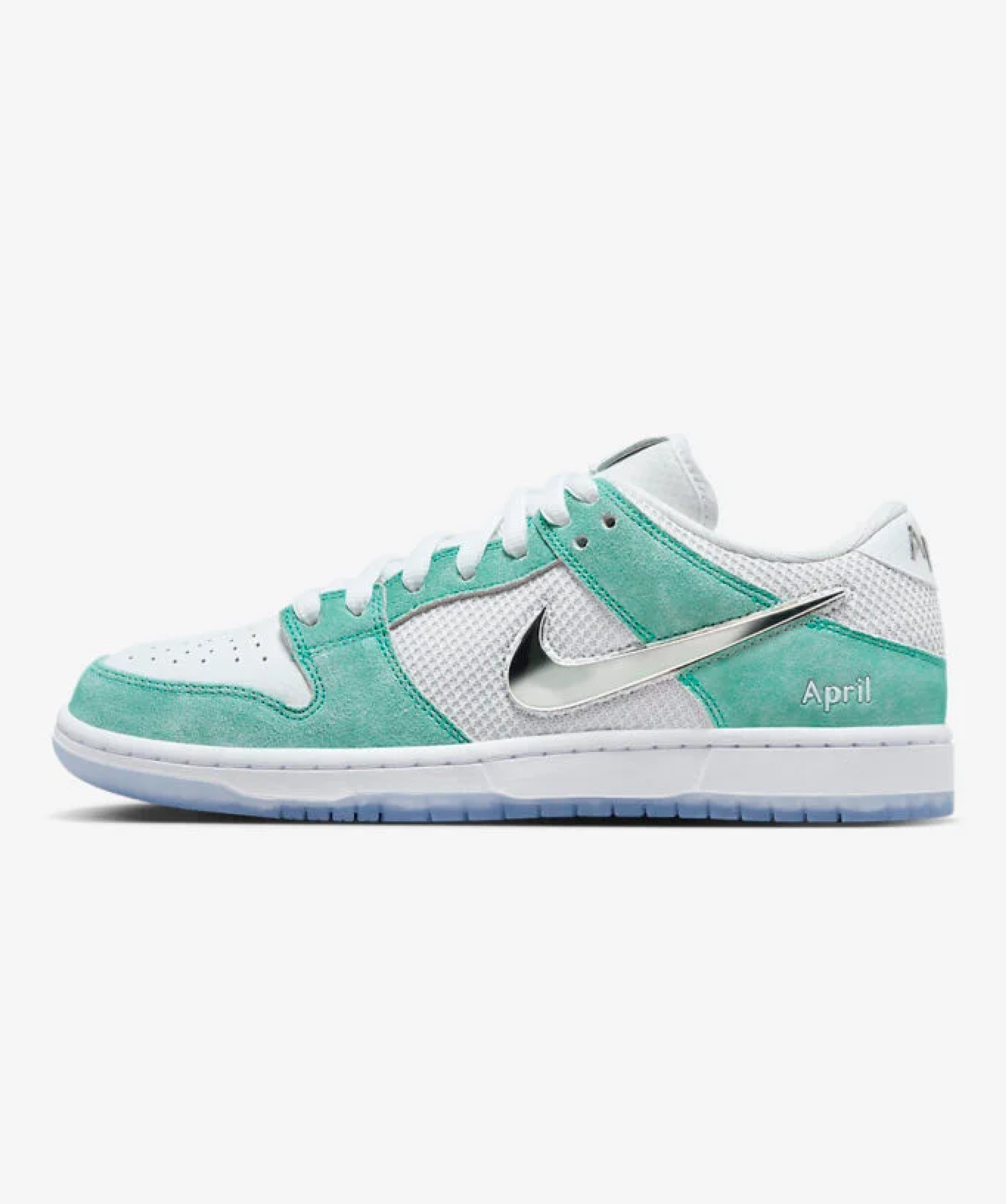 Nike SB Dunk Low Pro x April Skateboards 'Turbo Green' - Funky Insole
