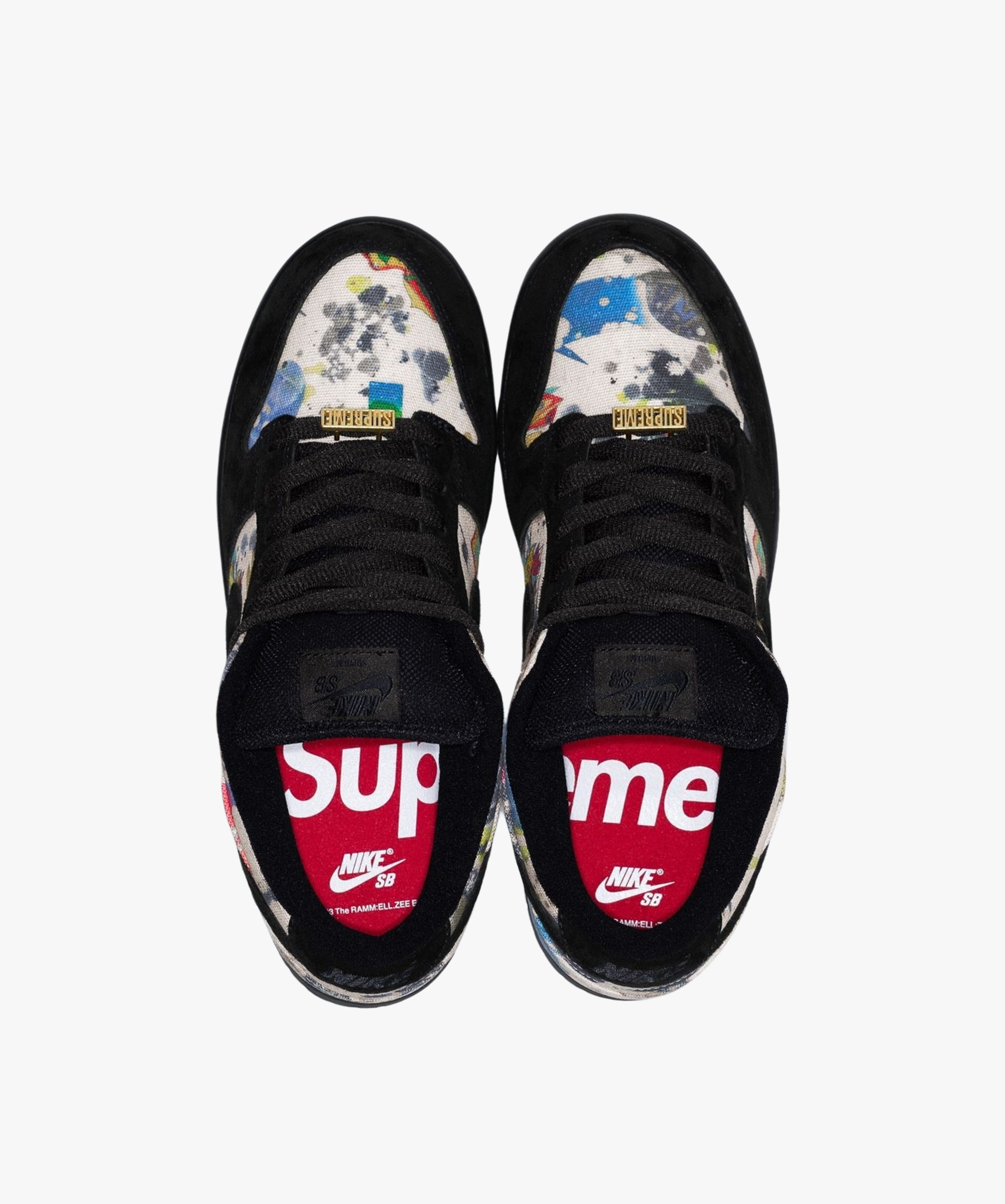 Nike SB Dunk Low x Supreme 'Rammellzee' – Funky Insole Nike SB Dunk Low x Supreme 'Rammellzee' – Funky Insole