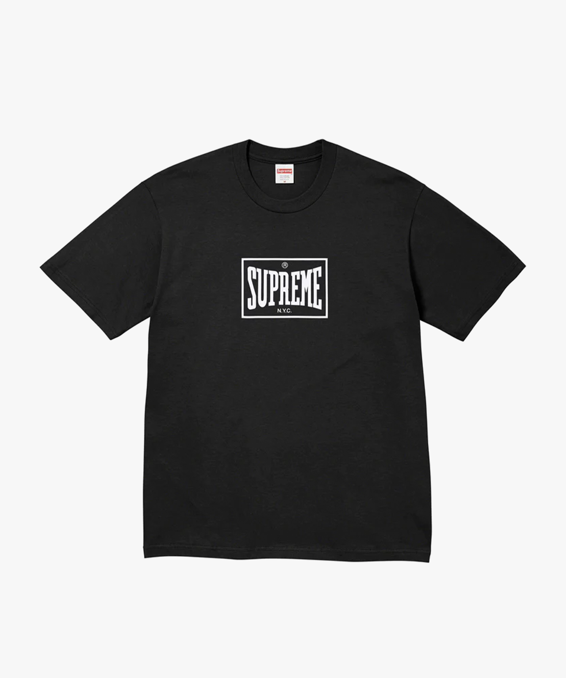 Supreme tee fit shop