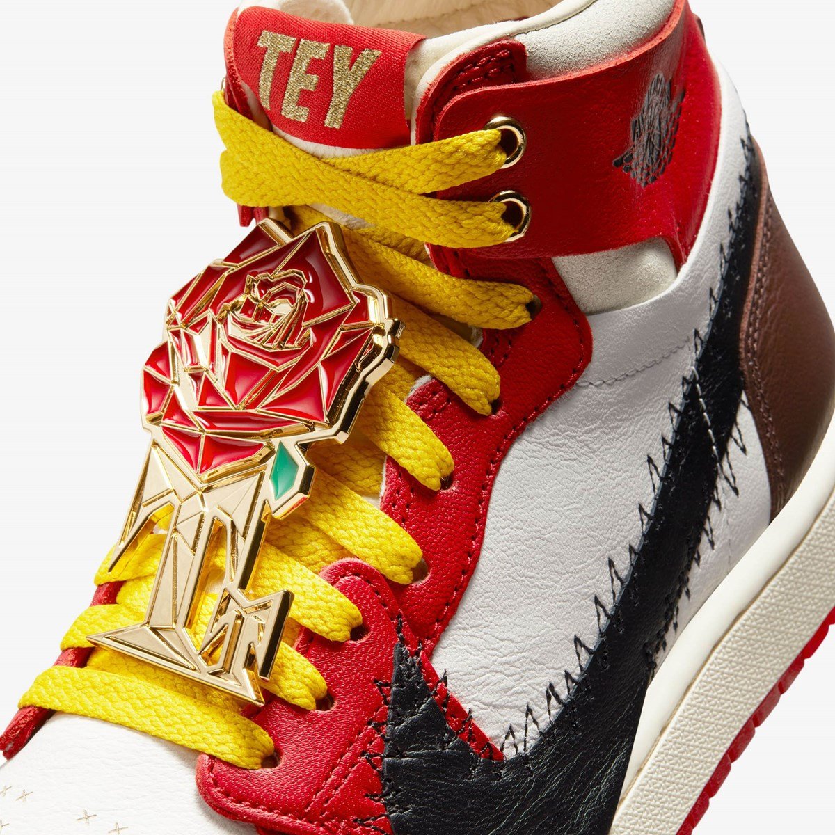 Jordan 1 High Zoom Air CMFT 2 Teyana Taylor 'A Rose From Harlem' (Women's) - Funky Insole