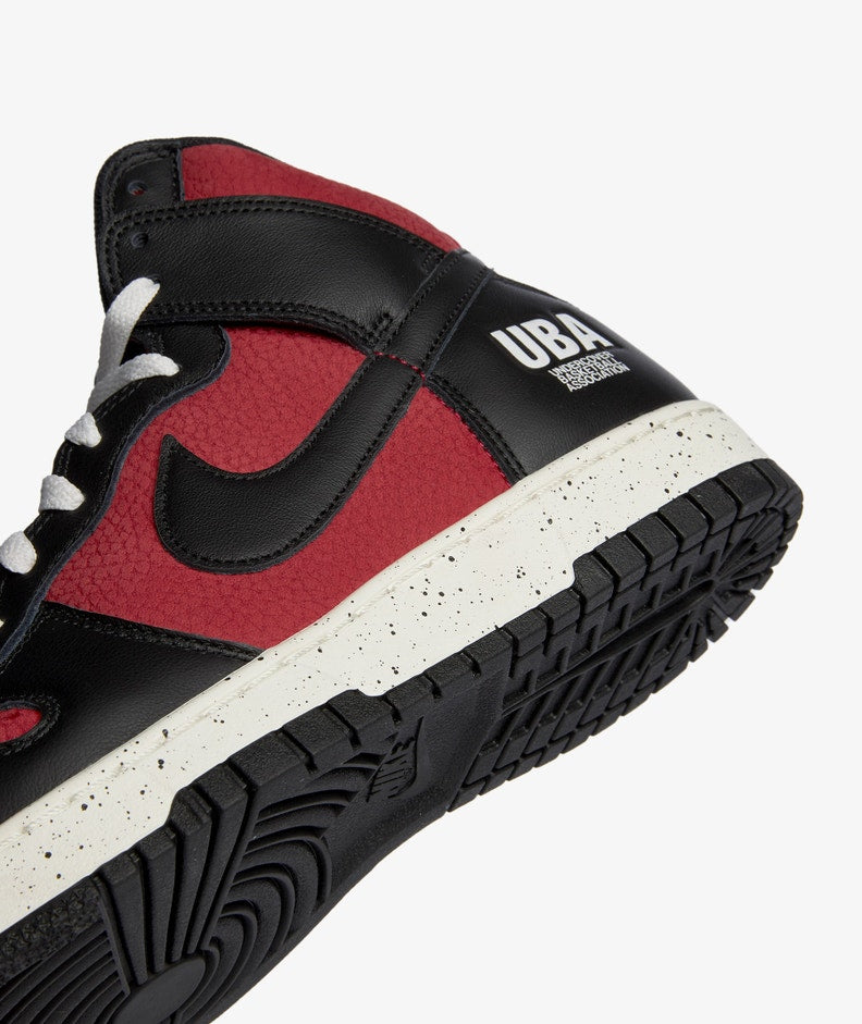 Nike Dunk High 1985 x UNDERCOVER Gym Red Funky Insole