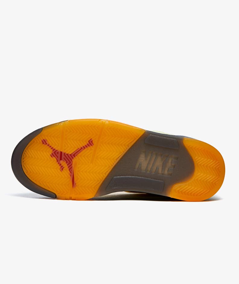Jordan 5 Retro x Off-White Sail – Funky Insole