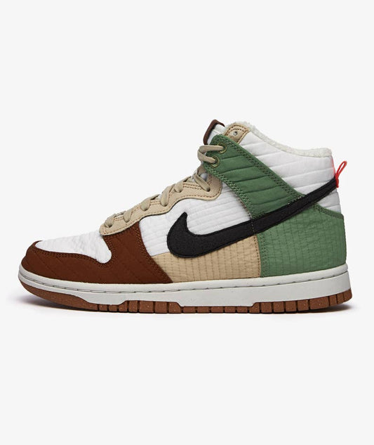 Nike Dunk High LX Next Nature 'Toasty Green Rattan' (Women's) - Funky Insole