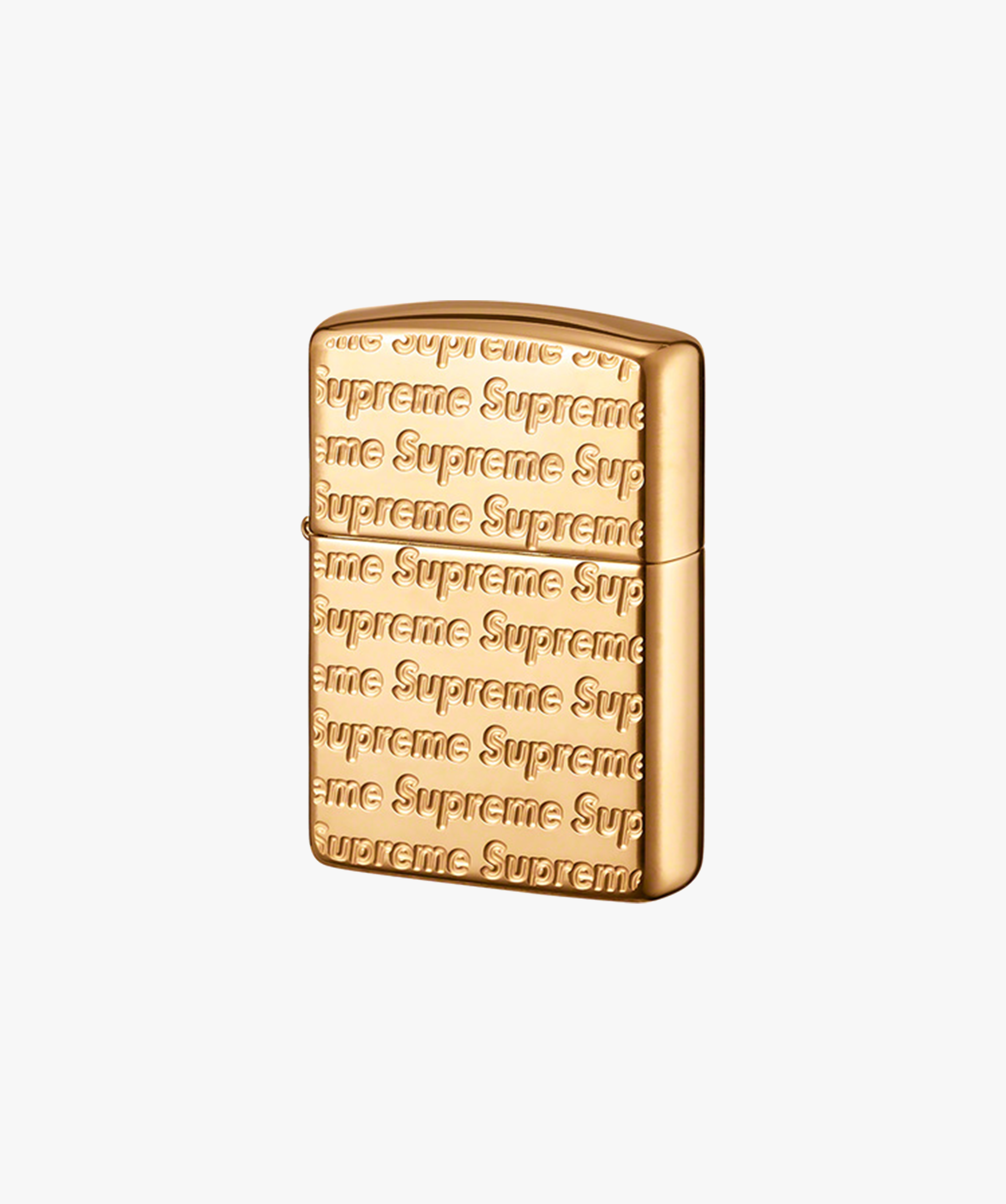 Supreme Repeat Engraved Zippo Gold – Funky Insole