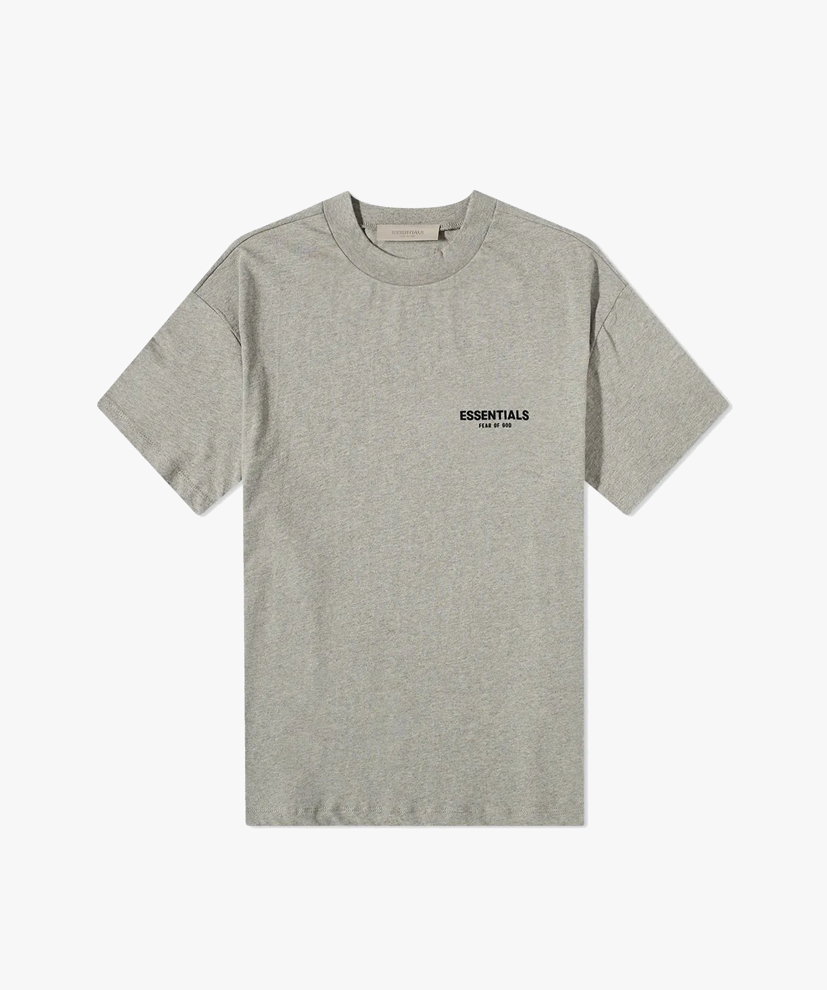 Fear of God Essentials Logo Tee Dark Oatmeal - Funky Insole