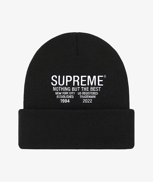 Supreme Nothing But Beanie Black - Funky Insole