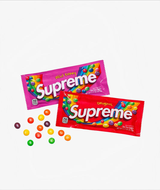 Supreme/ Skittles Red & Purple (Not Fit For Human Consumption) - Funky Insole