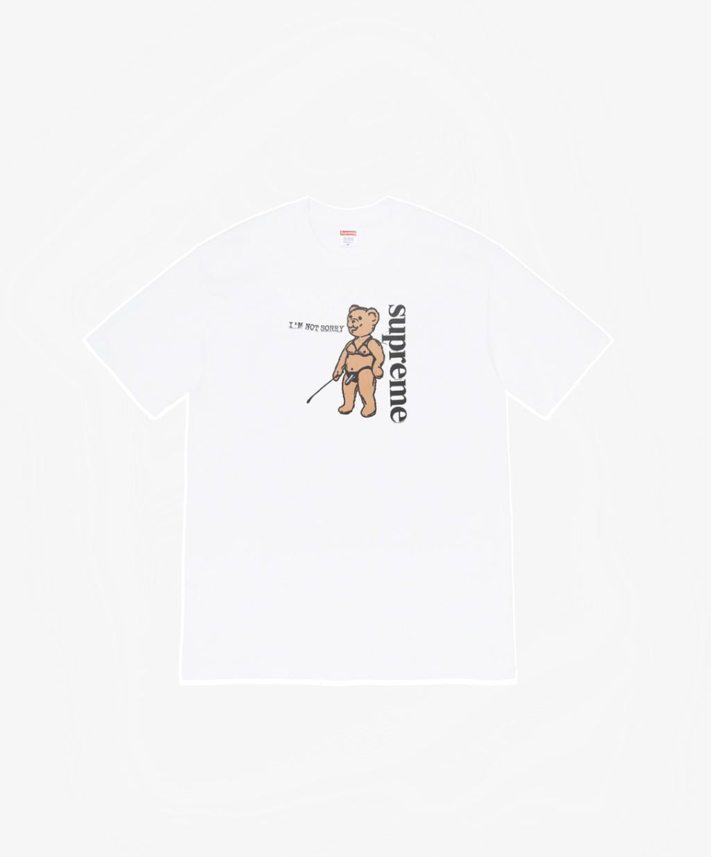 Supreme Not Sorry Tee White - Funky Insole