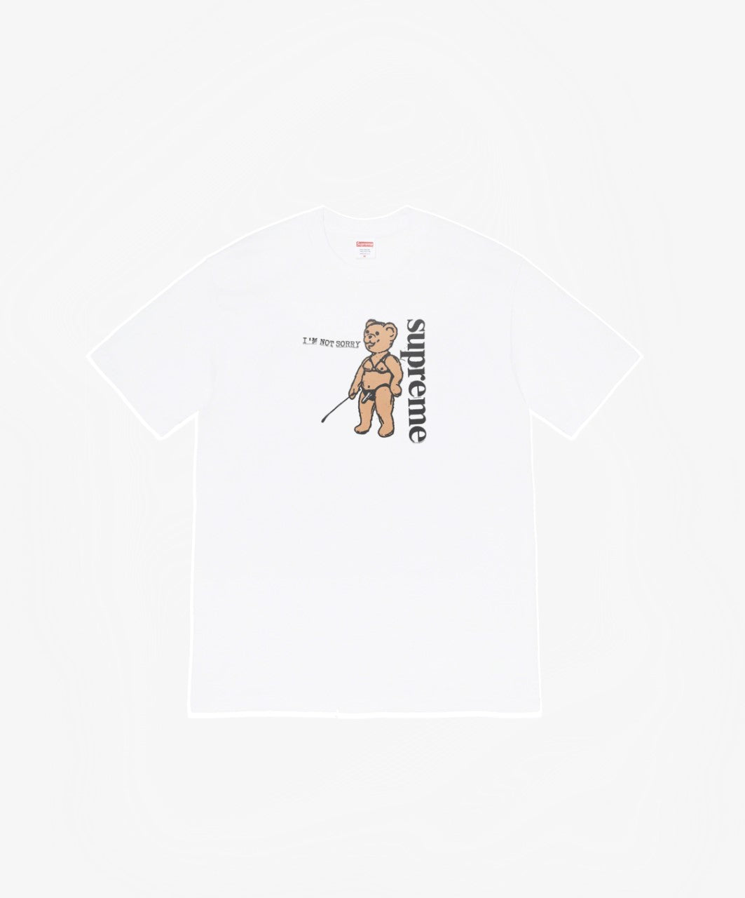 Supreme Not Sorry Tee White - Funky Insole