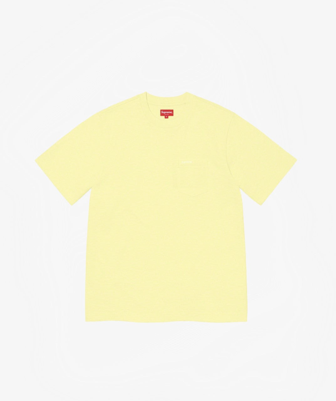 Supreme S/S Pocket Tee Pale Yellow - Funky Insole